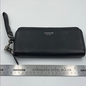 Black coach wallet